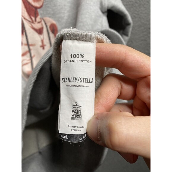 Vintage Y2K G foot 2006 Anima Gorillaz Murdoc Big logo sweatshirt Band Music - Picture 9 of 16